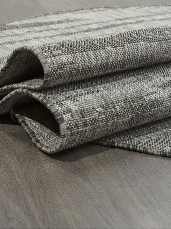 Ковер S143 - GRAY - Овал - коллекция KAIR