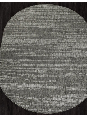 Ковер S143 - GRAY - Овал - коллекция KAIR 1,6x3 м