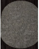 Ковер S144 - BLACK-GRAY - Овал - коллекция KAIR