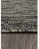 Ковер S144 - BLACK-GRAY - Прямоугольник - коллекция KAIR