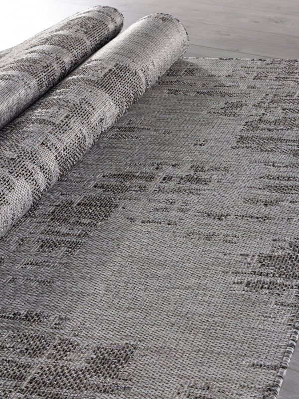 Ковер S144 - DARK GRAY - Прямоугольник - коллекция KAIR