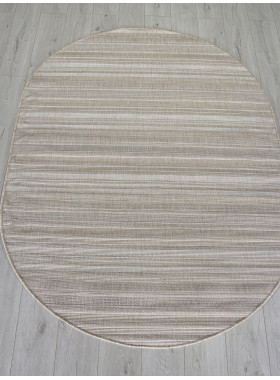 Ковер S146 - BEIGE - Овал - коллекция KAIR 1,6x2,3 м