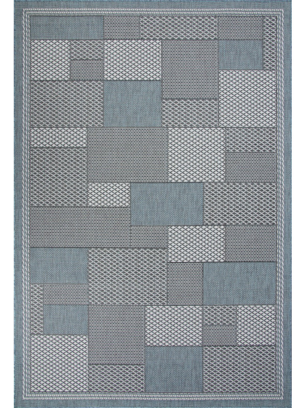 Ковер S148 - BLUE - Прямоугольник - коллекция KAIR