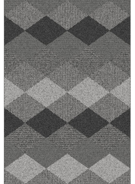 Ковер S152 - DARK GRAY - Прямоугольник - коллекция KAIR 2x2,9 м