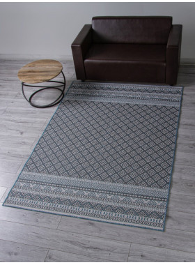Ковер S154 - BLUE - Прямоугольник - коллекция KAIR 1,4x2 м
