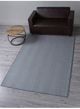 Ковер S156 - BLUE - Прямоугольник - коллекция KAIR 1,6x3 м