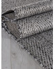 Ковер S156 - DARK GRAY - Прямоугольник - коллекция KAIR