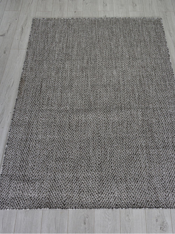 Ковер S156 - DARK GRAY - Прямоугольник - коллекция KAIR