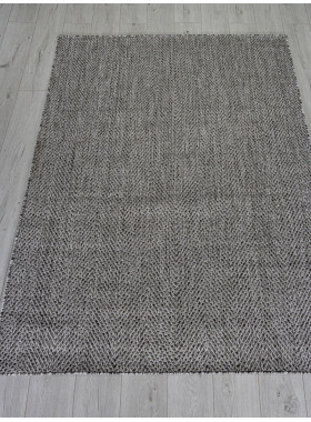 Ковер S156 - DARK GRAY - Прямоугольник - коллекция KAIR 1,6x3 м