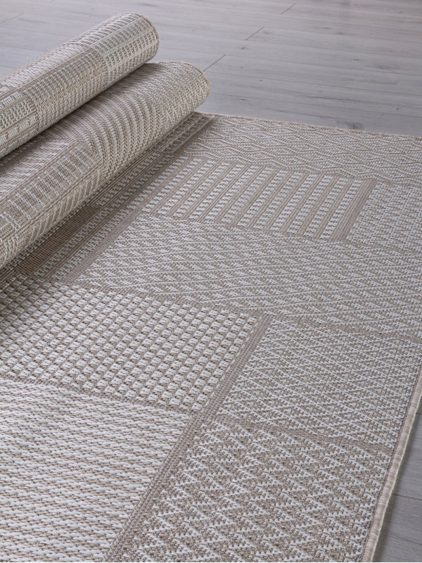 Ковер S160 - BEIGE - Прямоугольник - коллекция KAIR