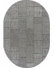 Ковер S160 - DARK GRAY - Овал - коллекция KAIR