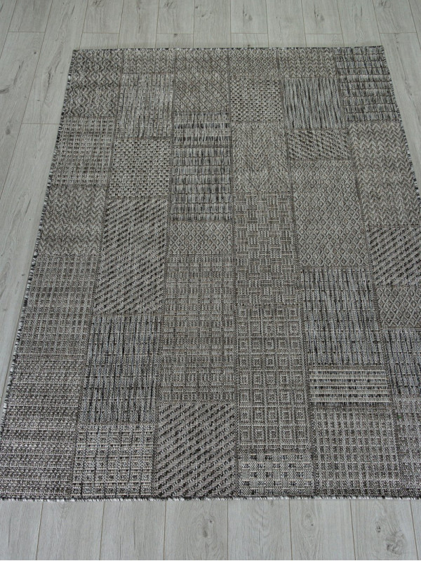 Ковер S160 - DARK GRAY - Прямоугольник - коллекция KAIR