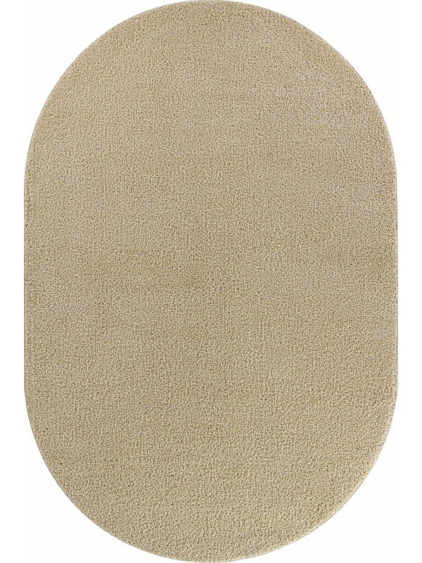 Ковер T600 - BEIGE 4 - Овал - коллекция LANA