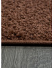 Ковер T600 - BROWN - Овал - коллекция LANA