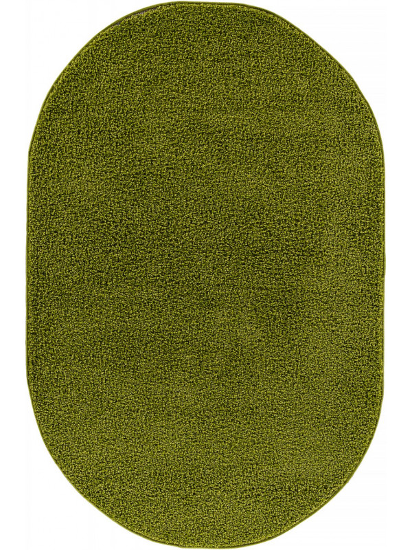 Ковер T600 - GREEN 2 - Овал - коллекция LANA
