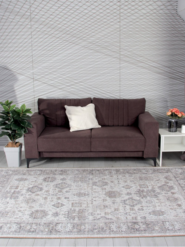 Ковер AB809A - BEIGE - Прямоугольник - коллекция LAVIN