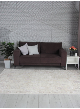 Ковер 9312A - S.WHITE / P.LILAC - Прямоугольник - коллекция LILY 2,95x5 м
