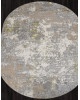 Ковер F163 - CREAM-GREEN - Овал - коллекция LIMAN