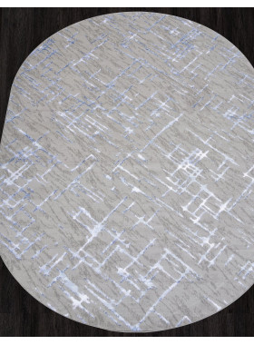 Ковер F164 - GRAY-BLUE - Овал - коллекция LIMAN 2,8x3,8 м