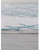 Ковер F164 - GRAY-D.BLUE - Прямоугольник - коллекция LIMAN