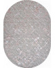 Ковер F164 - GRAY-PINK - Овал - коллекция LIMAN