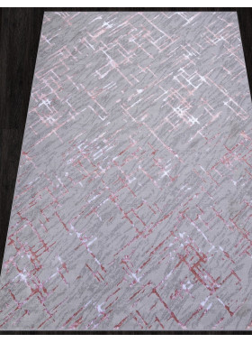 Ковер F164 - GRAY-PINK - Прямоугольник - коллекция LIMAN 2,4x3,4 м