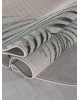 Ковер F167 - GRAY-D.GREEN - Овал - коллекция LIMAN