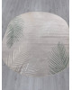 Ковер F167 - GRAY-D.GREEN - Овал - коллекция LIMAN