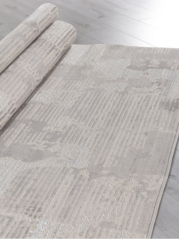 Ковер F168 - CREAM-GRAY - Прямоугольник - коллекция LIMAN