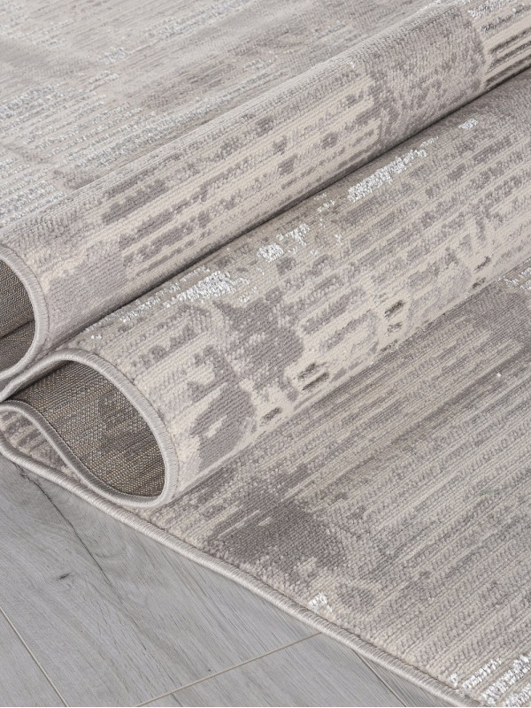 Ковер F168 - CREAM-GRAY - Прямоугольник - коллекция LIMAN