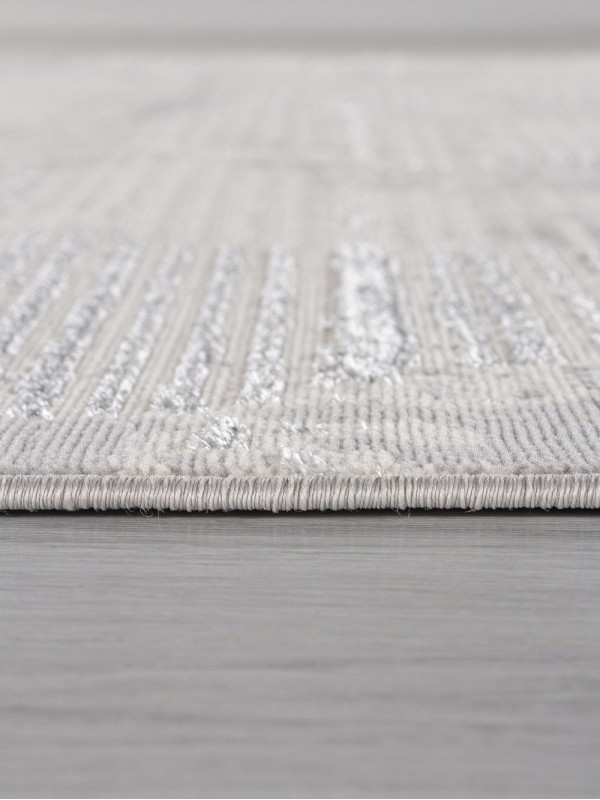 Ковер F168 - CREAM-GRAY - Прямоугольник - коллекция LIMAN