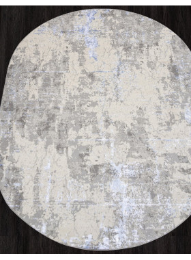 Ковер F169 - CREAM-BLUE - Овал - коллекция LIMAN 1,2x1,8 м