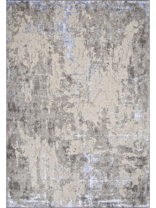 Ковер F169 - CREAM-BLUE - Прямоугольник - коллекция LIMAN