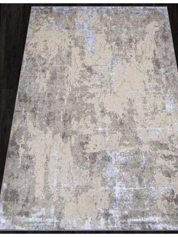 Ковер F169 - CREAM-BLUE - Прямоугольник - коллекция LIMAN