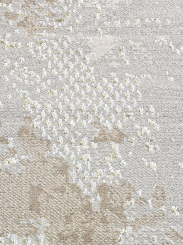 Ковер F171 - CREAM-GREEN - Овал - коллекция LIMAN