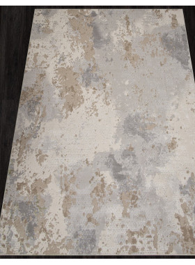Ковер F171 - CREAM-GREEN - Прямоугольник - коллекция LIMAN 4x6 м