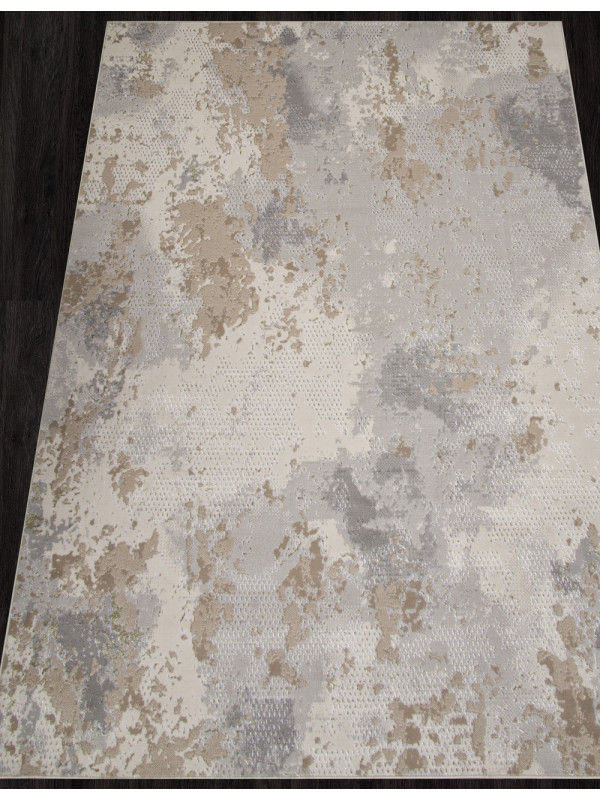 Ковер F171 - CREAM-GREEN - Прямоугольник - коллекция LIMAN