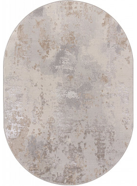 Ковер F171 - DARK BEIGE - Овал - коллекция LIMAN 2,8x3,8 м