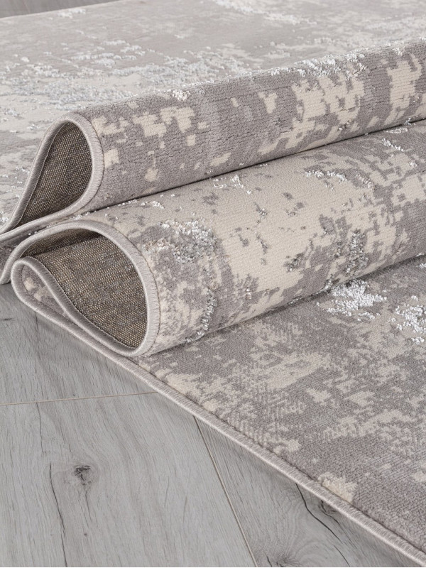 Ковер F477 - GRAY-BEIGE - Прямоугольник - коллекция LIMAN