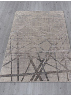 Ковер F478 - GRAY-BEIGE - Прямоугольник - коллекция LIMAN 0,8x1,5 м