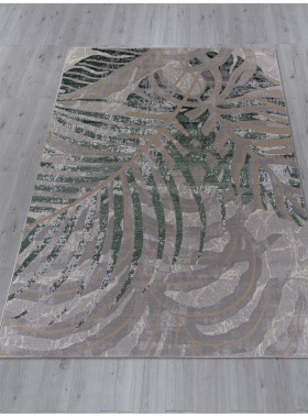 Ковер F479 - GRAY-GREEN - Прямоугольник - коллекция LIMAN 2,8x4,8 м
