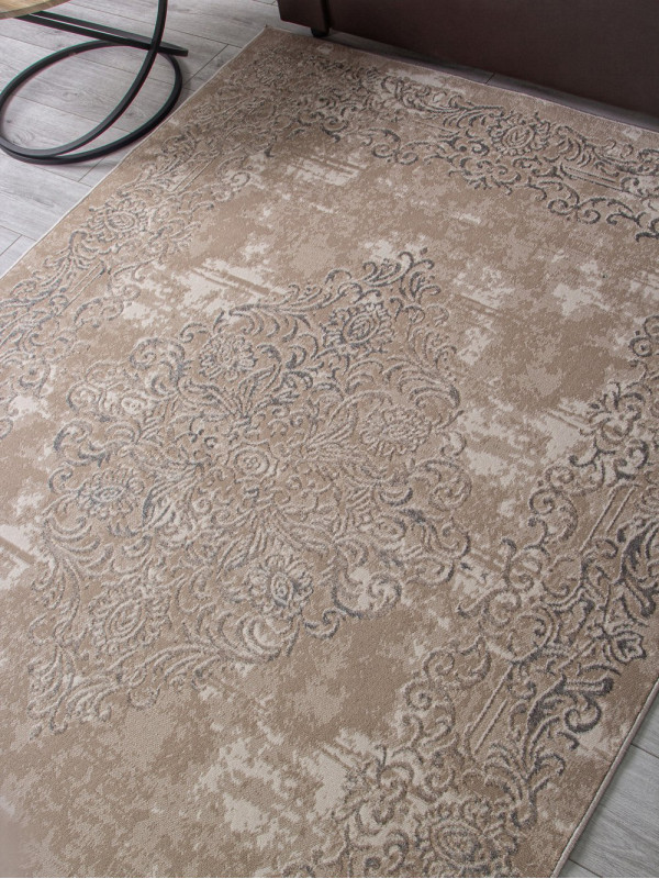 Ковер F481 - BEIGE - Прямоугольник - коллекция LIMAN
