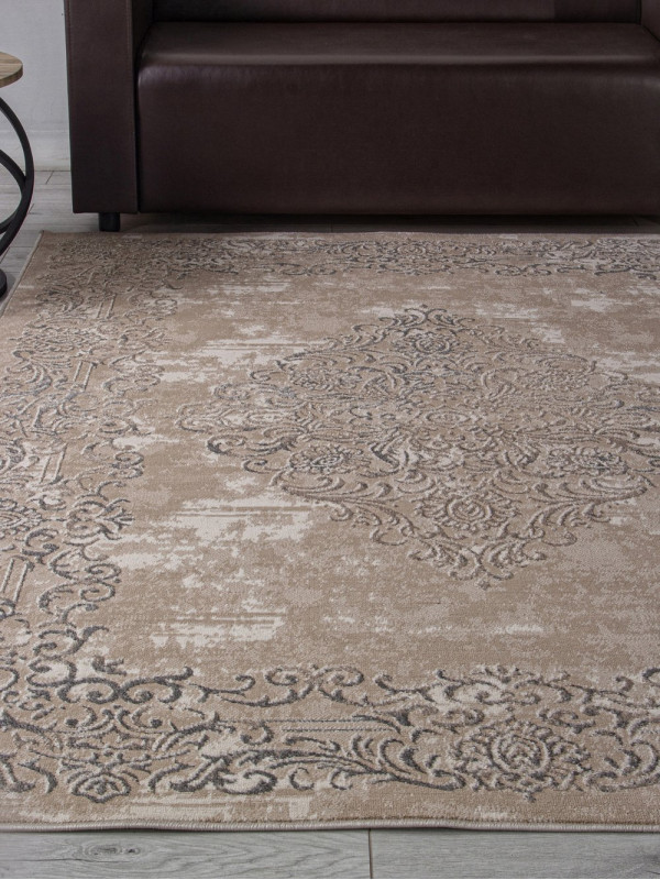Ковер F481 - BEIGE - Прямоугольник - коллекция LIMAN