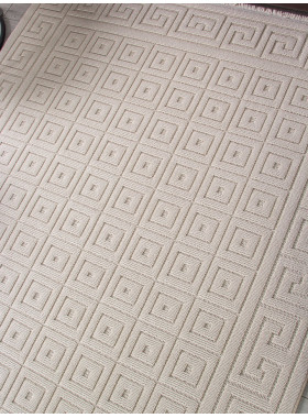 Ковер L0009A - BEIGE / BEIGE - Прямоугольник - коллекция LOOPY 2,4x3,4 м