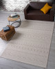 Ковер L0014B - BEIGE / D.BEIGE - Прямоугольник - коллекция LOOPY