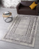 Ковер 1634G - GREY / GREY - Прямоугольник - коллекция LORA