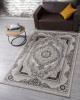 Ковер 3098G - GREY / GREY - Прямоугольник - коллекция LORA