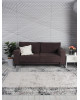 Ковер 8070G - GREY / GREY - Прямоугольник - коллекция LORA