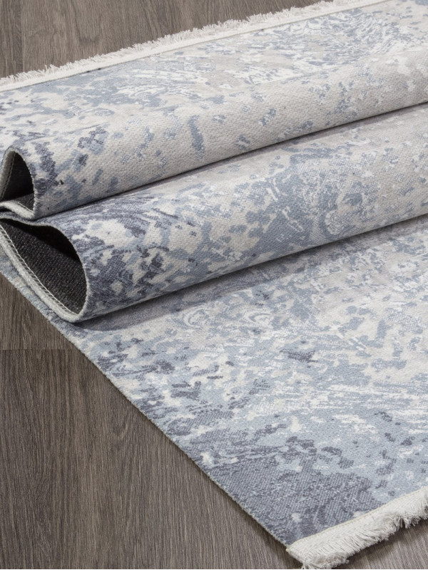 Ковер AB189A - GREY / BLUE - Прямоугольник - коллекция LOTUS