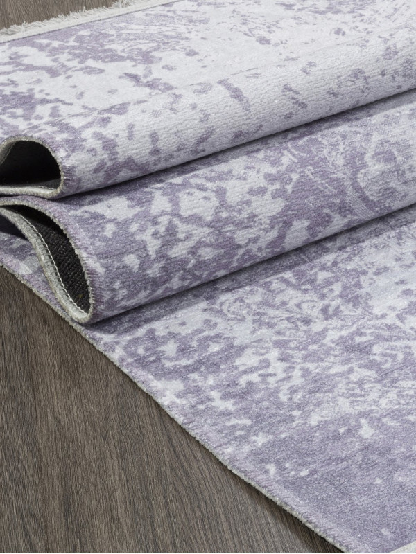 Ковер AB189D - PURPLE / GREY - Прямоугольник - коллекция LOTUS